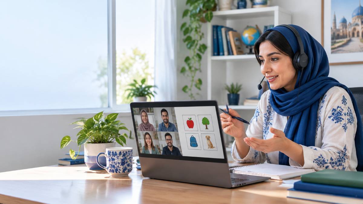 روش تدریس آنلاین زبان انگلیسی؛ چگونه زبان انگلیسی را در کلاس آنلاین آموزش دهیم؟