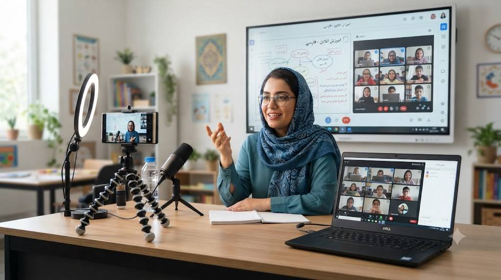 نرم افزار تدریس با گوشی؛ راهنمای جامع انتخاب بهترین نرم افزار تدریس آنلاین اندروید
