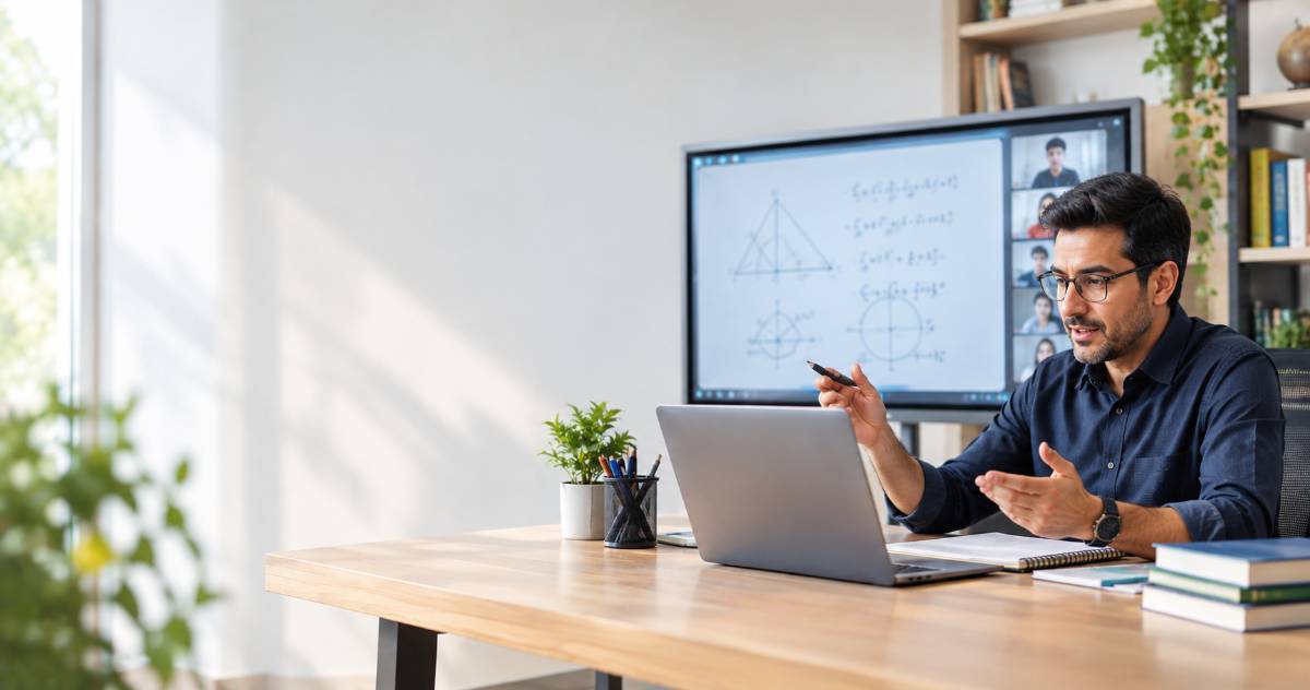 روش تدریس ریاضی در کلاس آنلاین؛ از حل تمرین تا رفع اشکال