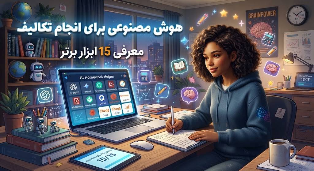 هوش مصنوعی برای انجام تکالیف؛ معرفی 15 ابزار برتر