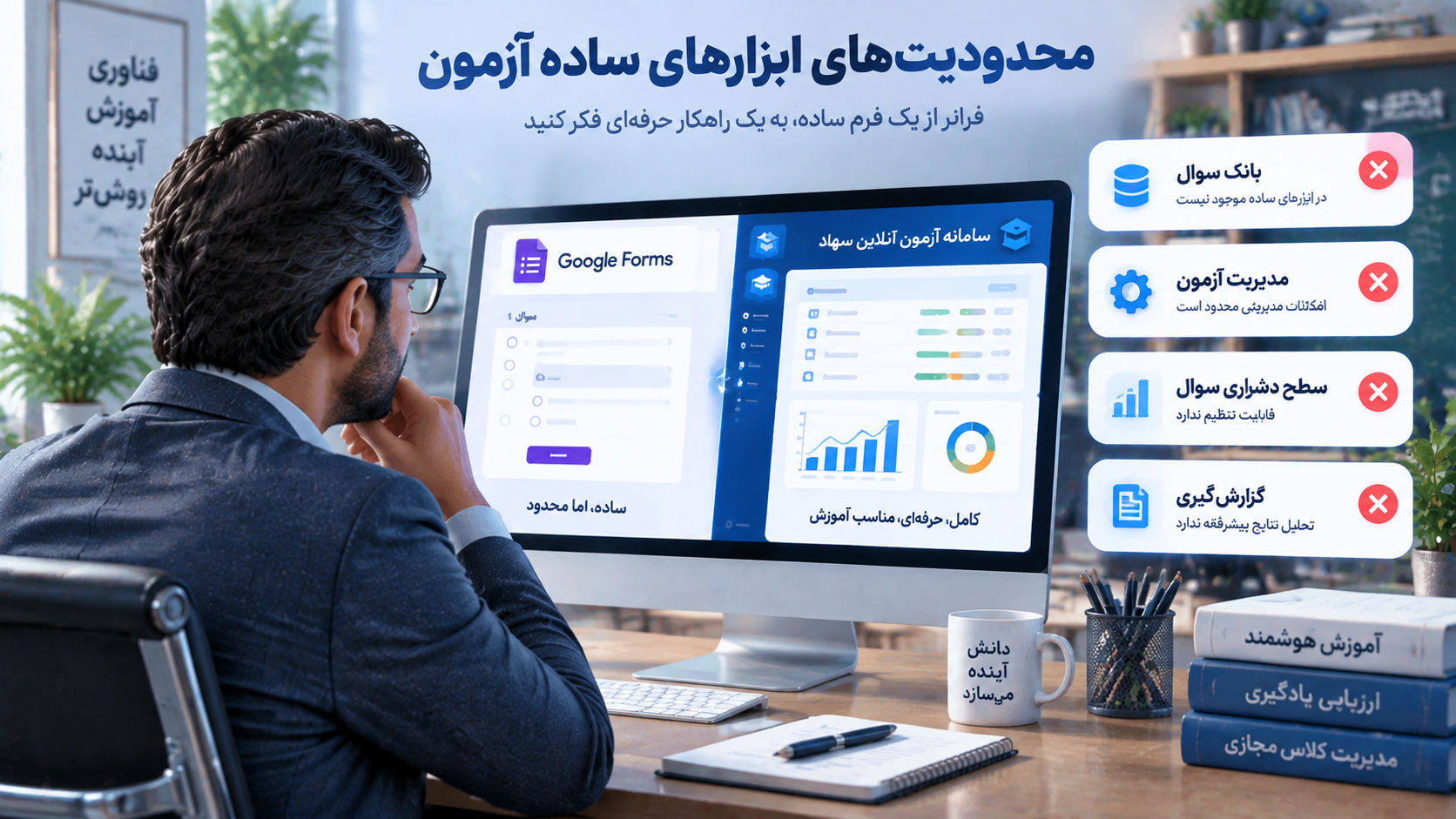 آزمون حرفهای فقط فرم نیست!