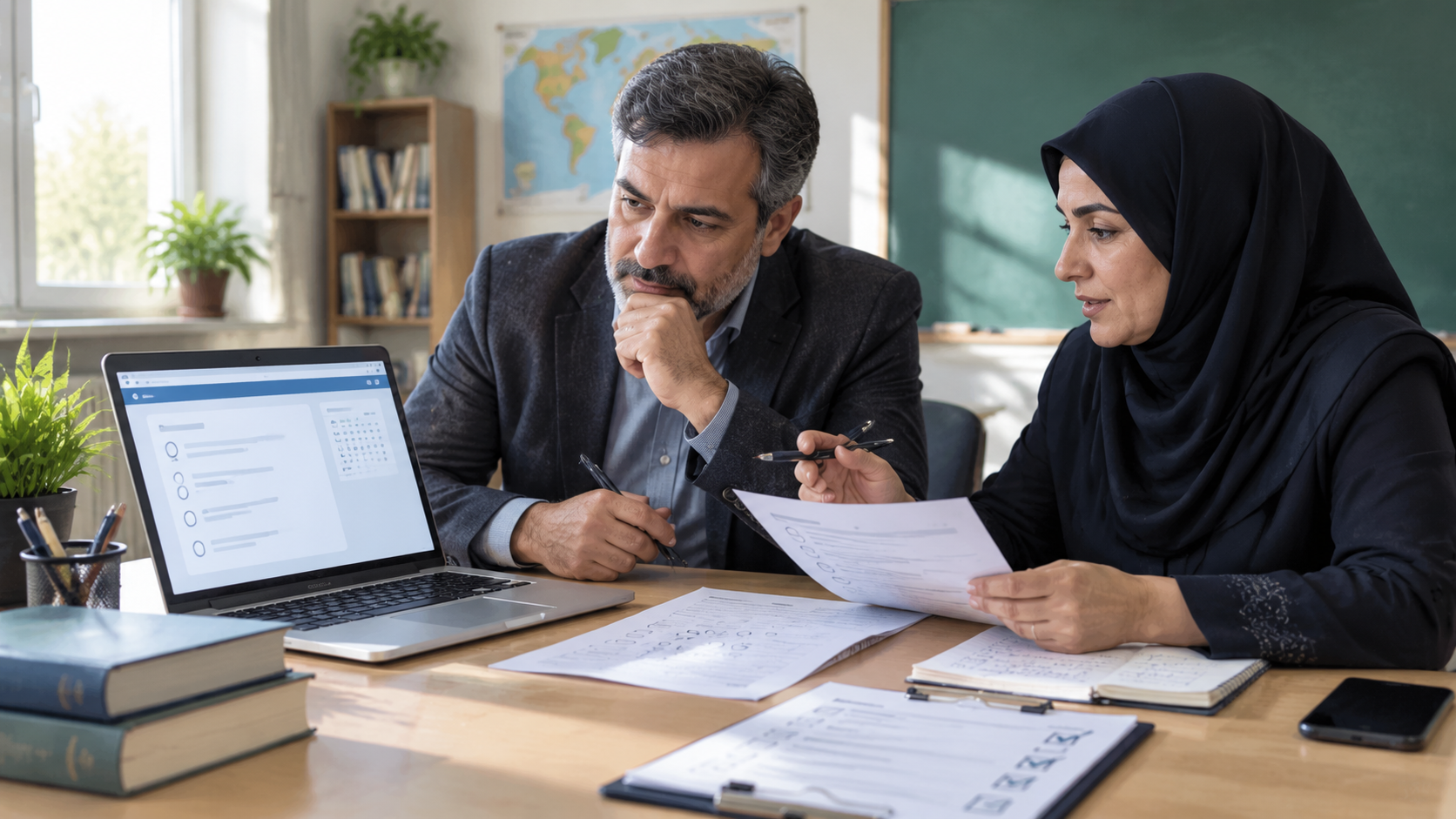 بررسی معیارهای انتخاب سامانه آزمون آنلاین توسط دبیر و مسئول آموزشی