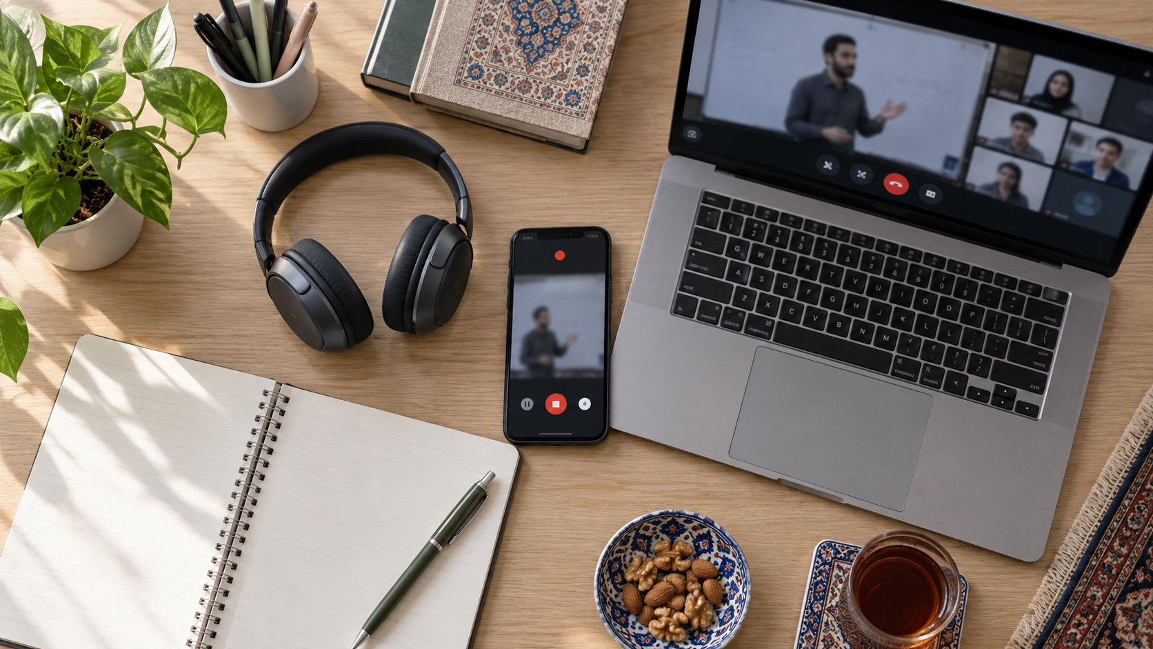 ضبط کلاس آنلاین در اندروید با Screen Recorder