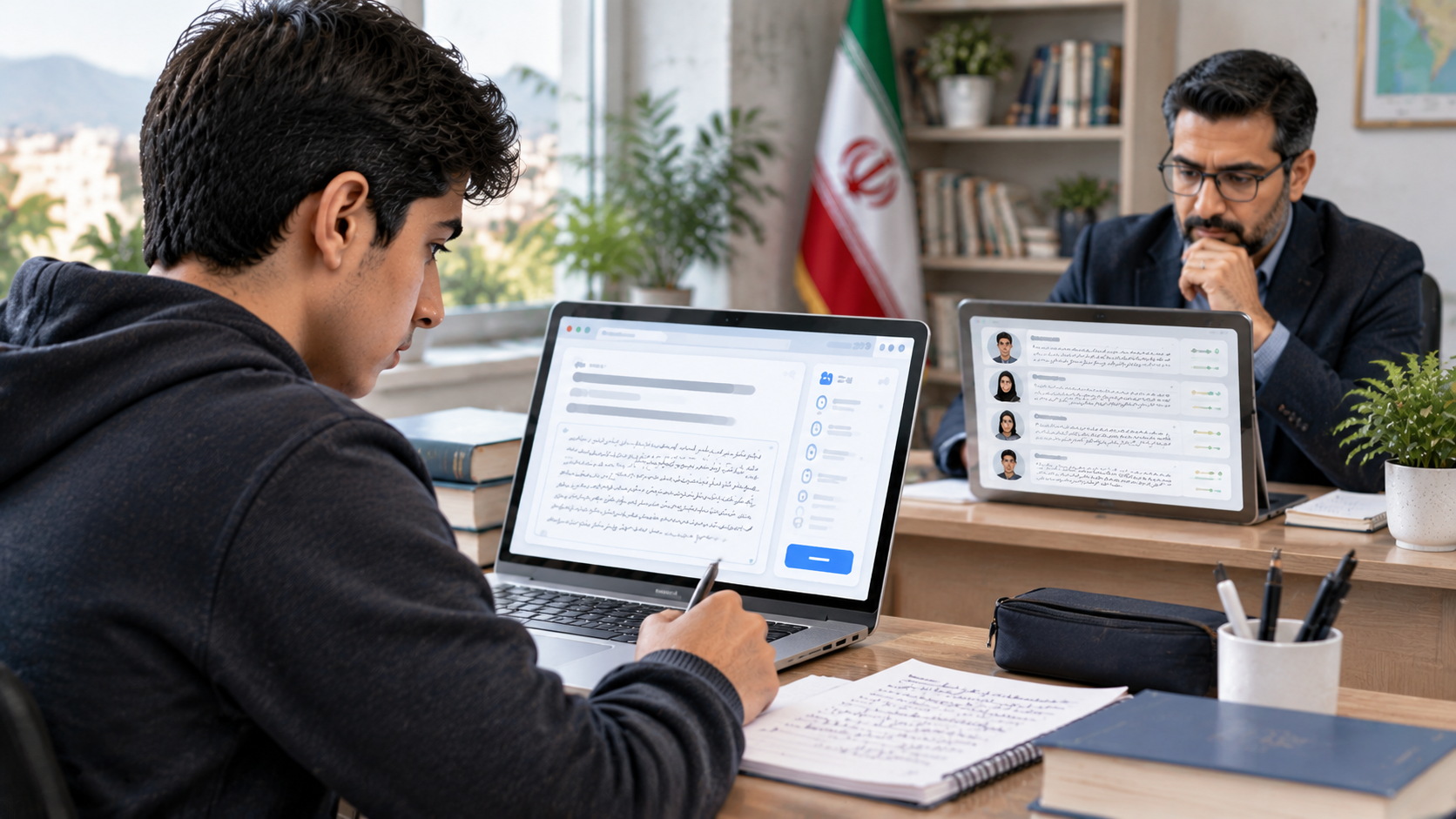آزمون آنلاین تشریحی رایگان